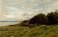 Les Graves Pres De Villerville Barbizon Impresionismo paisaje Charles Francois Daubigny paisaje